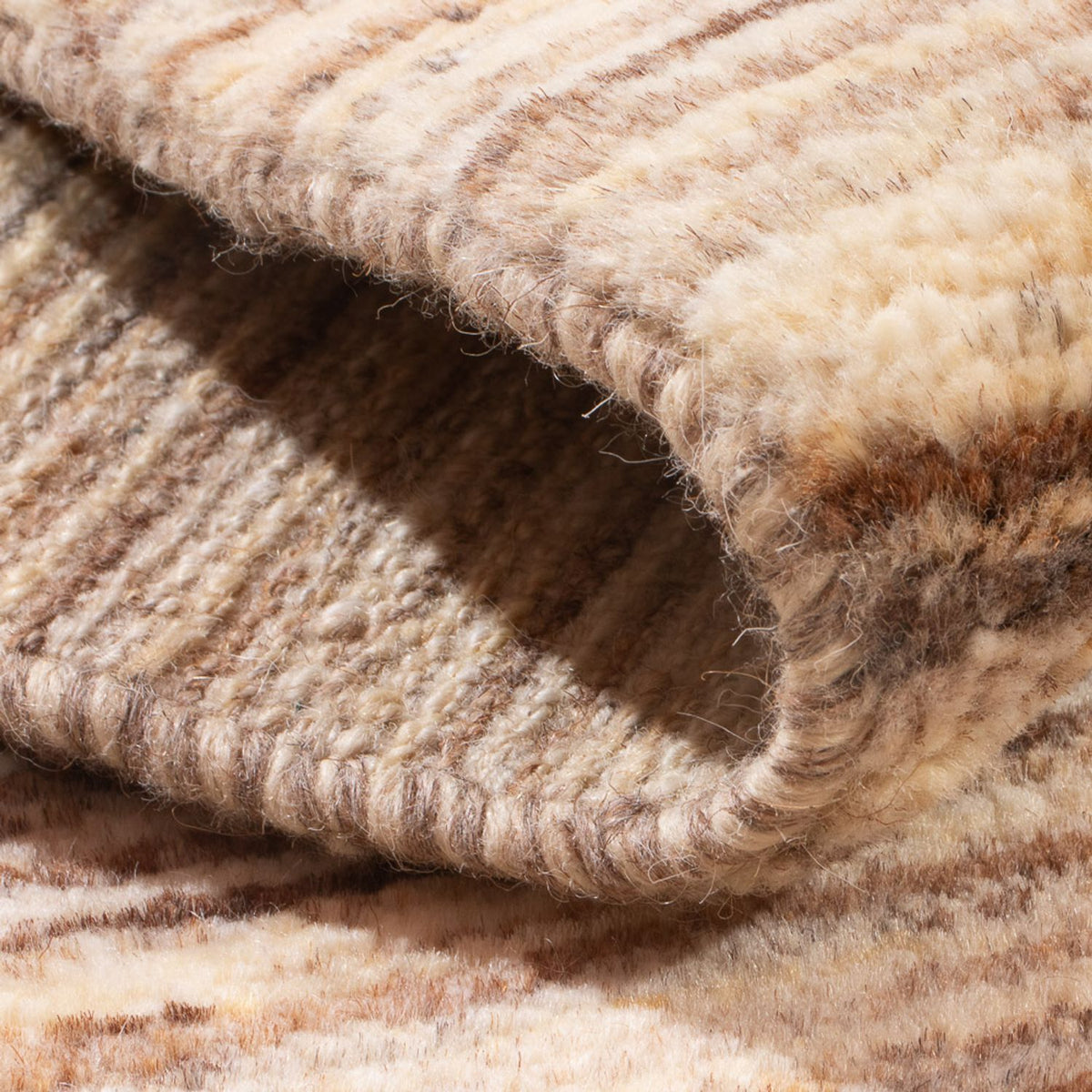 Gabbeh-tæppe - Persisk - 96 x 58 cm - lys beige