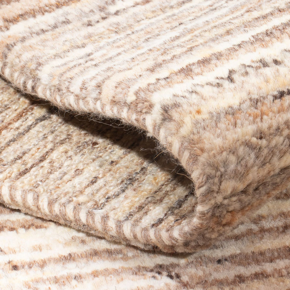 Gabbeh-tæppe - Persisk - 94 x 62 cm - lys beige