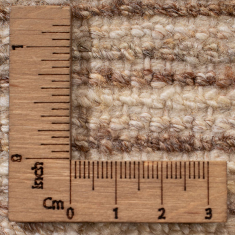 Gabbeh-tæppe - Persisk - 95 x 63 cm - mørk beige