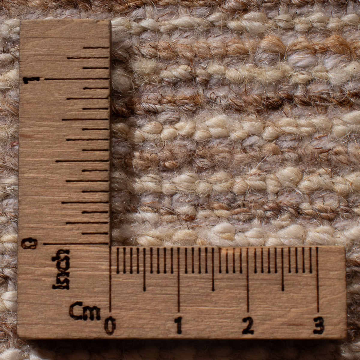 Gabbeh-tæppe - Persisk - 92 x 61 cm - mørk beige