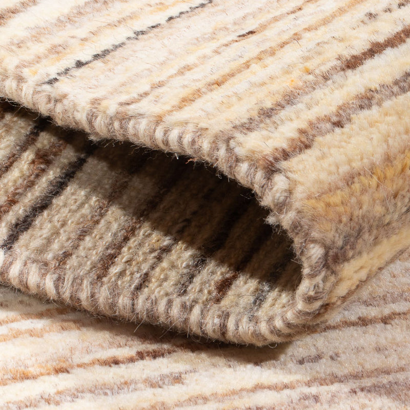 Gabbeh-tæppe - Persisk - 96 x 55 cm - mørk beige