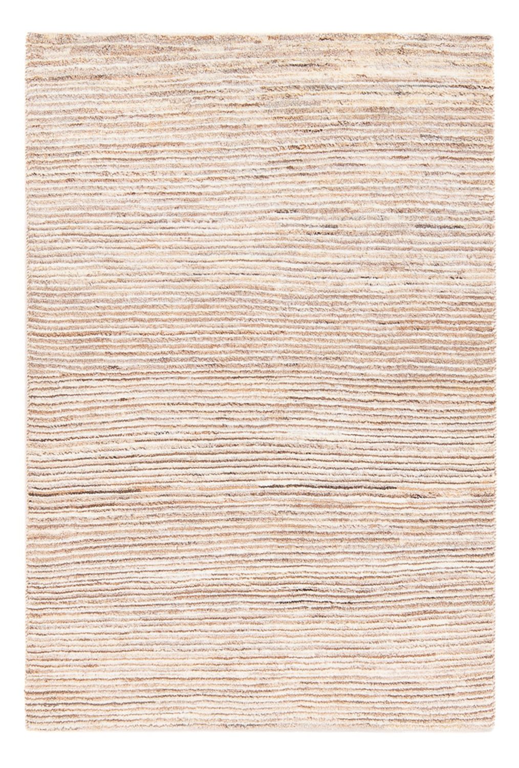 Gabbeh-tæppe - Persisk - 142 x 98 cm - lys beige