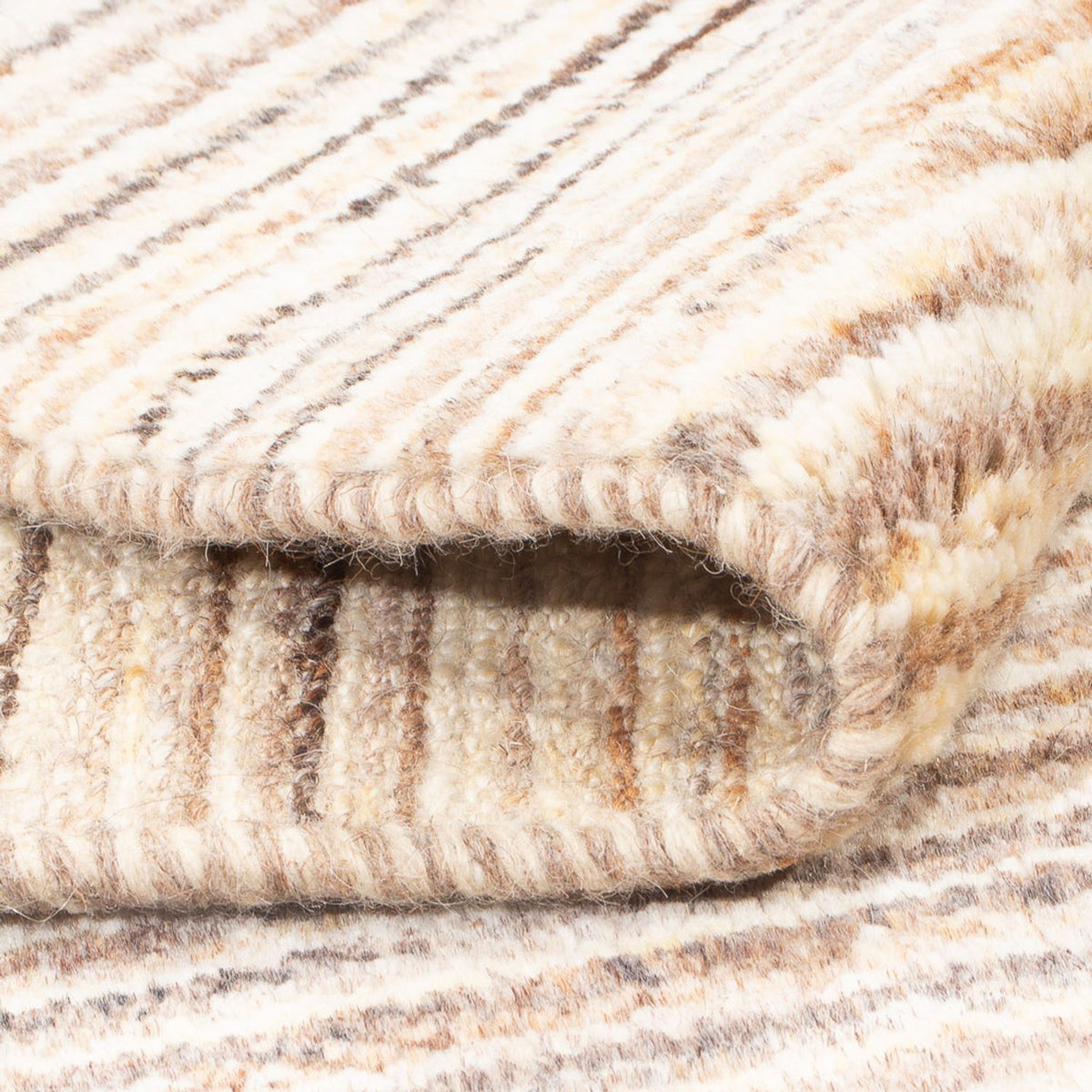 Gabbeh-tæppe - Persisk - 145 x 96 cm - lys beige