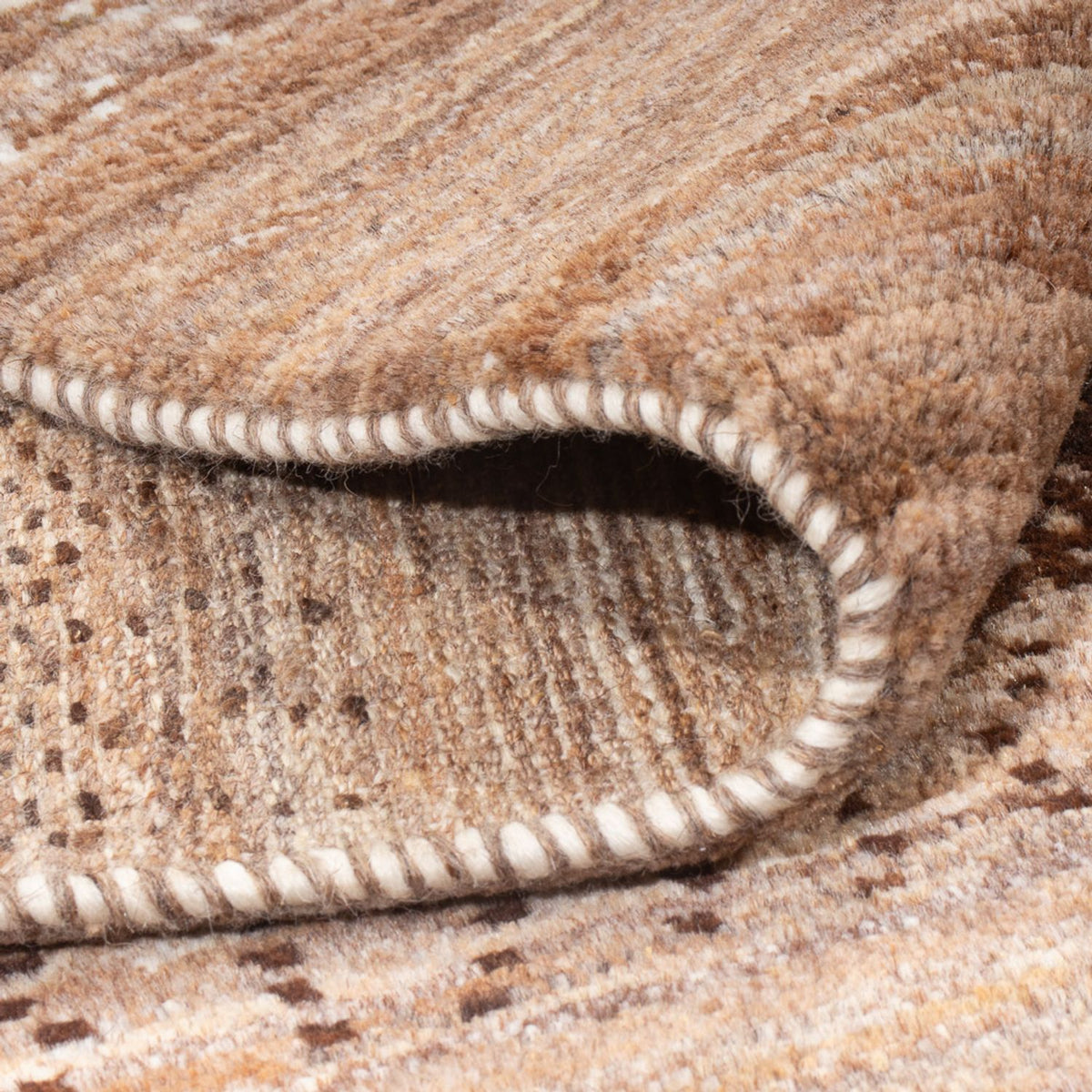 Gabbeh-tæppe - Persisk - 198 x 155 cm - flerfarvet