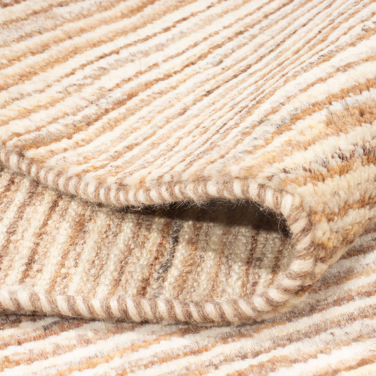 Gabbeh-tæppe - Persisk - 236 x 170 cm - lys brun