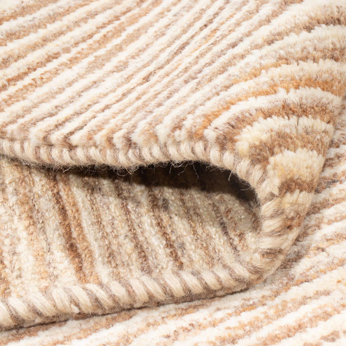 Gabbeh-tæppe - Persisk - 238 x 164 cm - lys brun