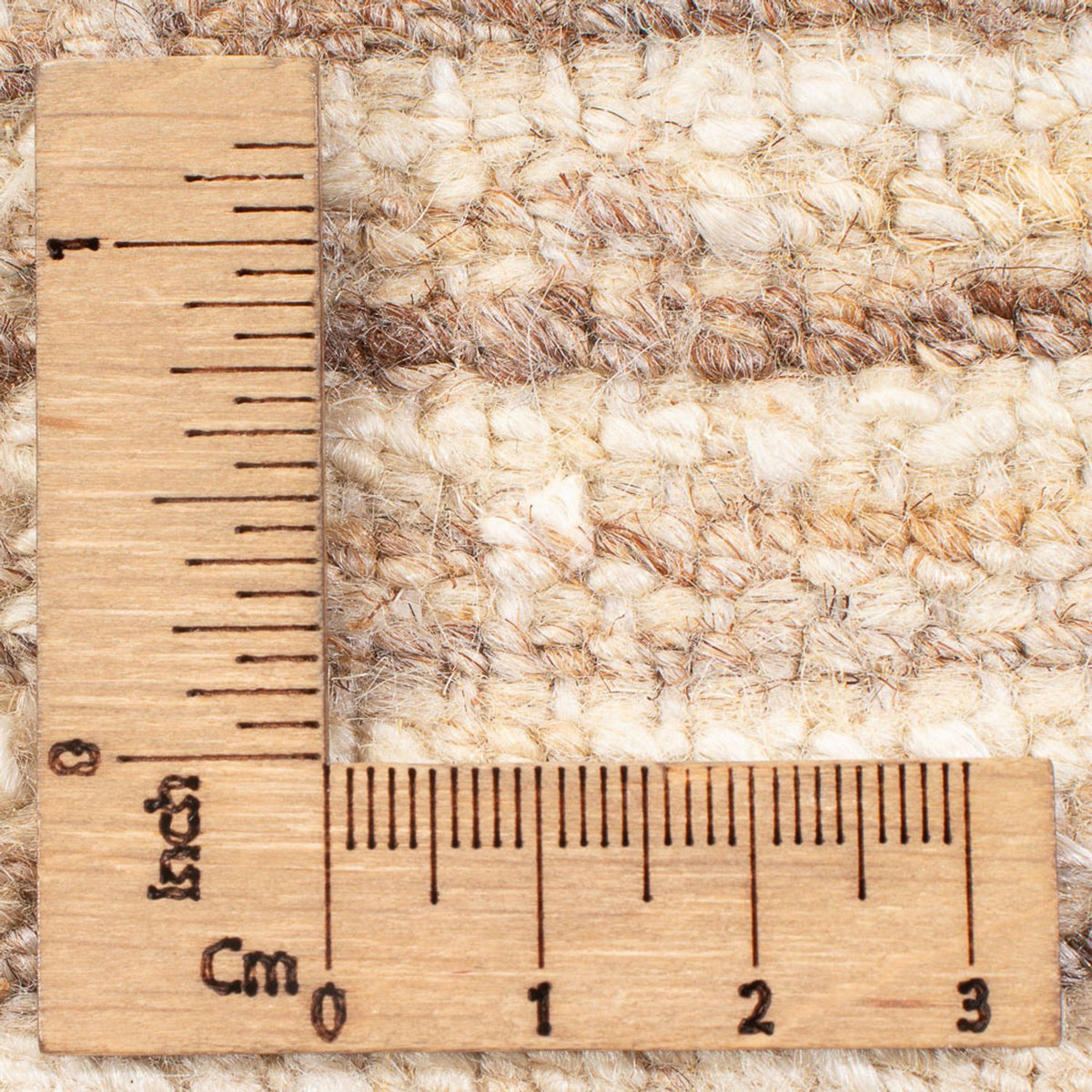 Gabbeh-tæppe - Persisk - 145 x 102 cm - lys beige