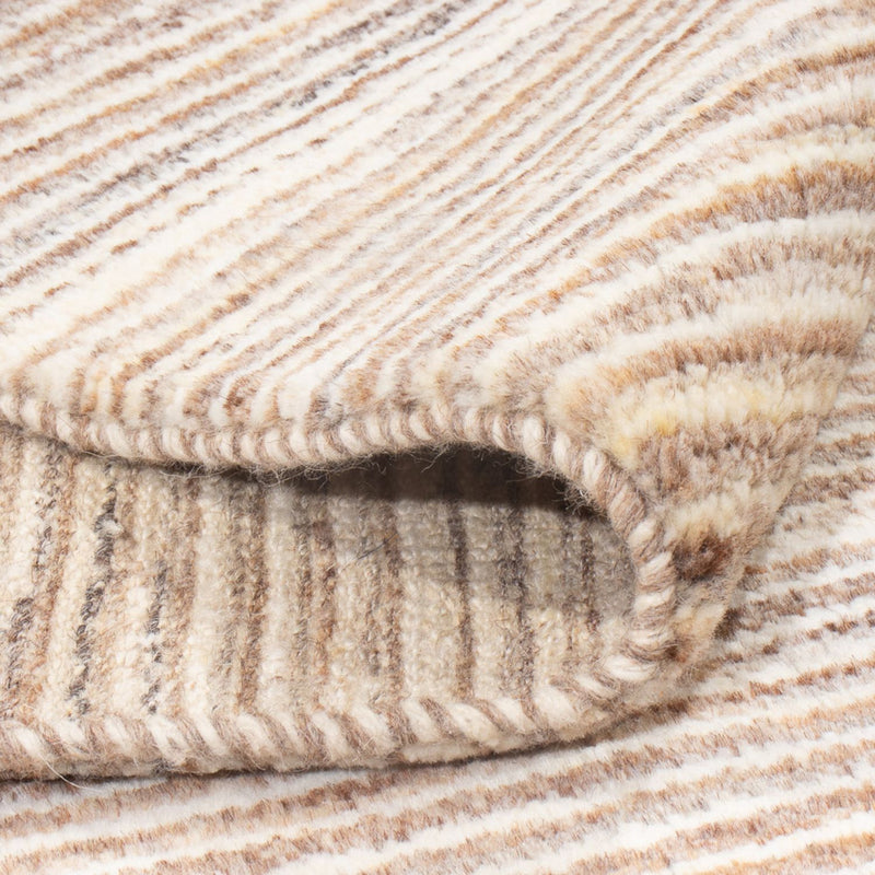 Gabbeh-tæppe - Persisk - 197 x 148 cm - mørk beige