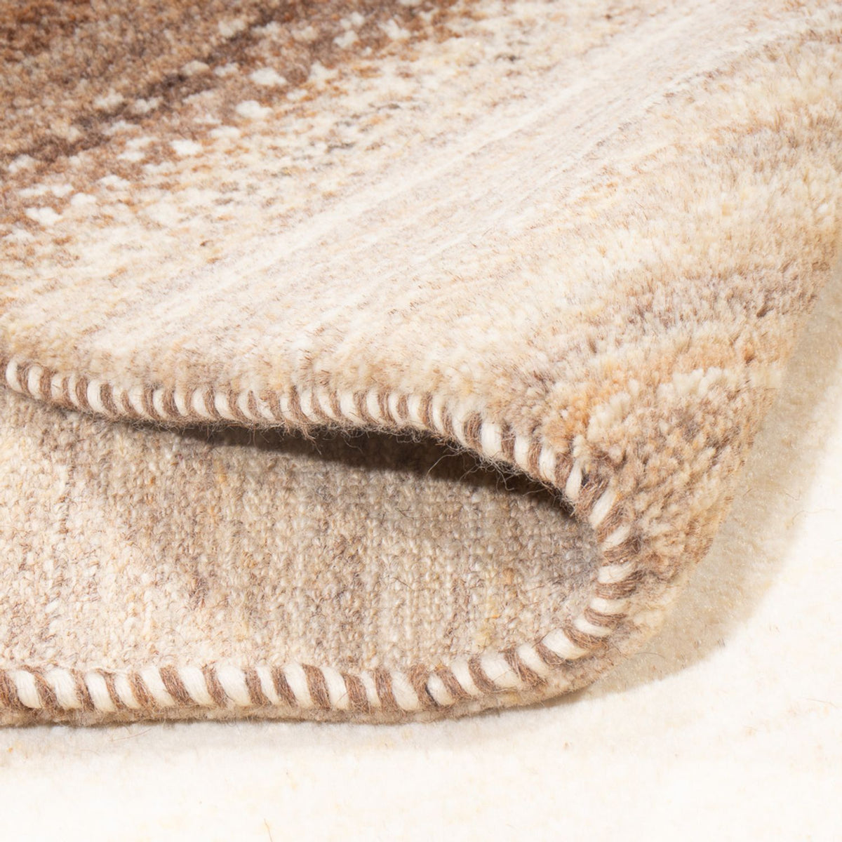 Løber Gabbeh-tæppe - Persisk - 245 x 82 cm - natur