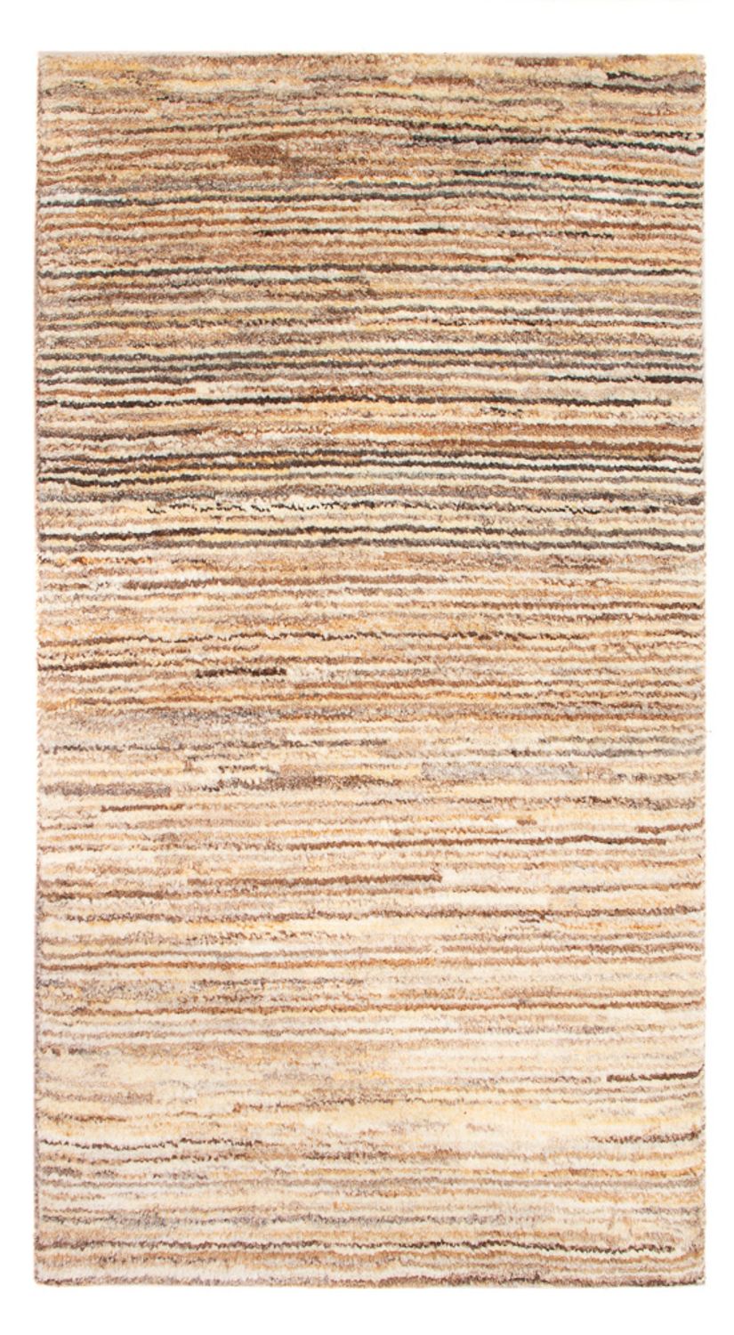 Gabbeh-tæppe - Persisk - 95 x 54 cm - mørk beige