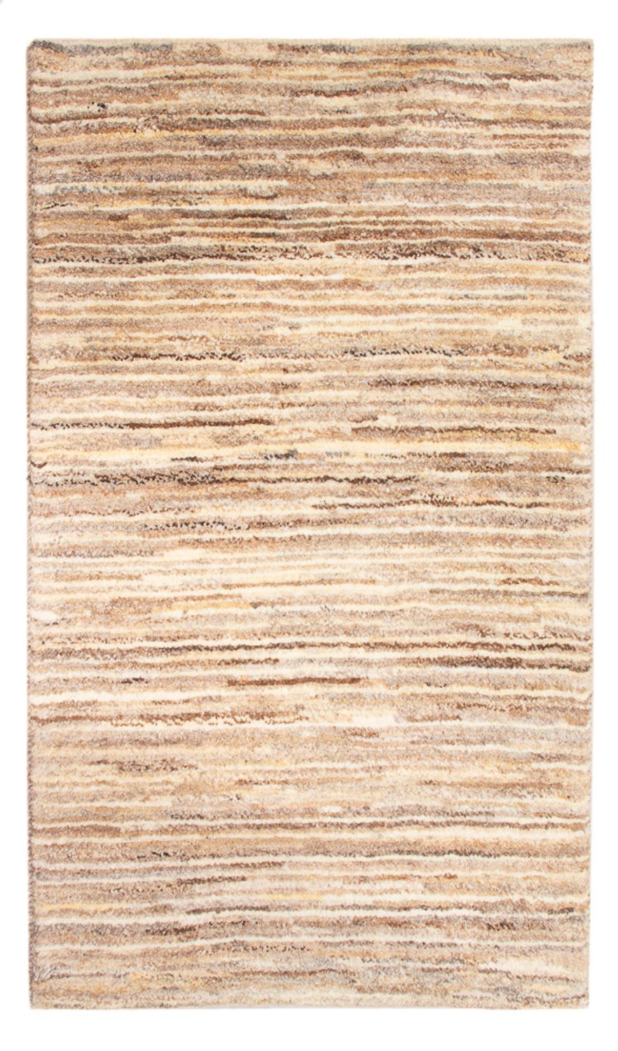 Gabbeh-tæppe - Persisk - 95 x 57 cm - mørk beige