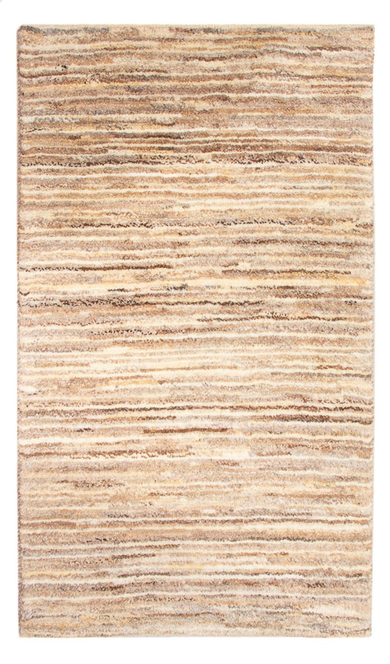 Gabbeh-tæppe - Persisk - 95 x 57 cm - mørk beige