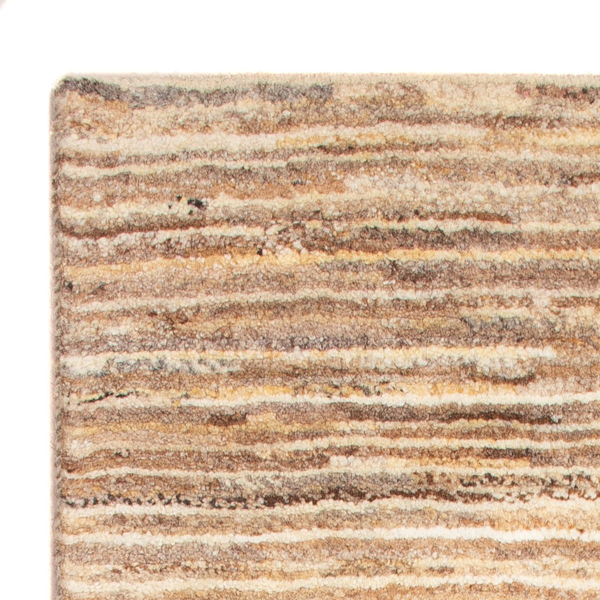 Gabbeh-tæppe - Persisk - 95 x 57 cm - mørk beige