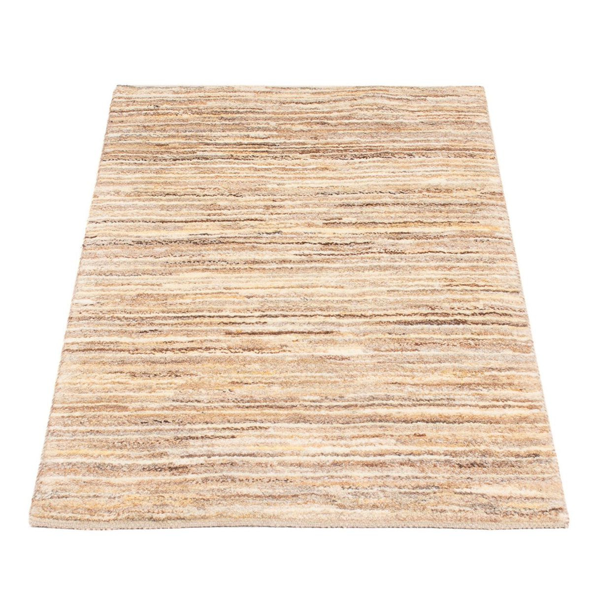 Gabbeh-tæppe - Persisk - 95 x 57 cm - mørk beige