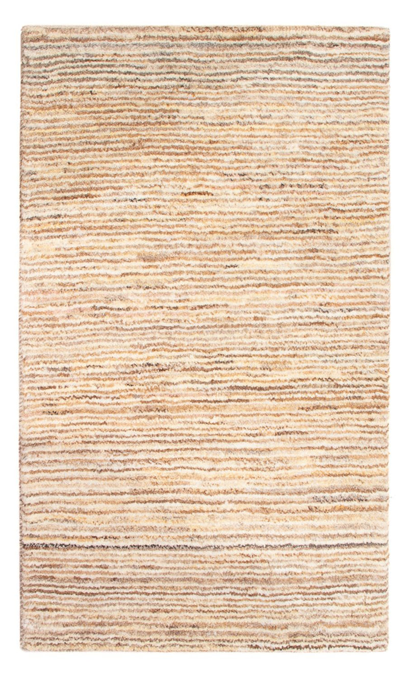 Gabbeh-tæppe - Persisk - 91 x 57 cm - mørk beige