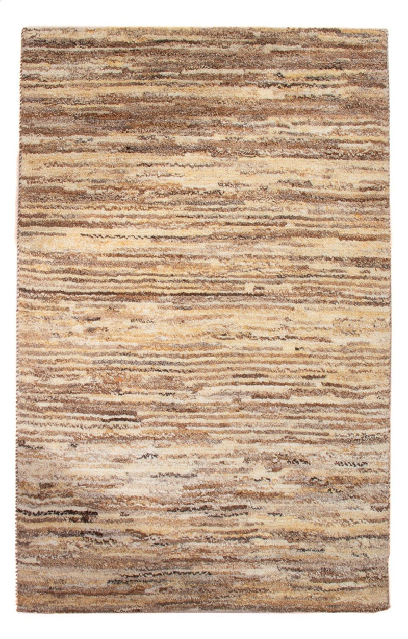 Gabbeh-tæppe - Persisk - 95 x 62 cm - mørk beige