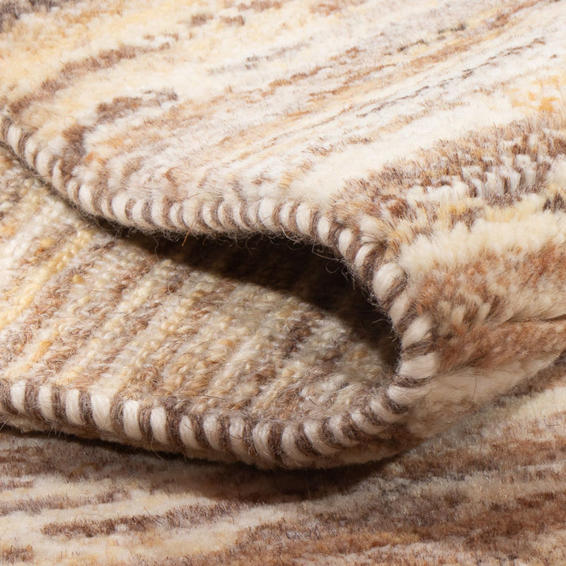 Gabbeh-tæppe - Persisk - 95 x 62 cm - mørk beige