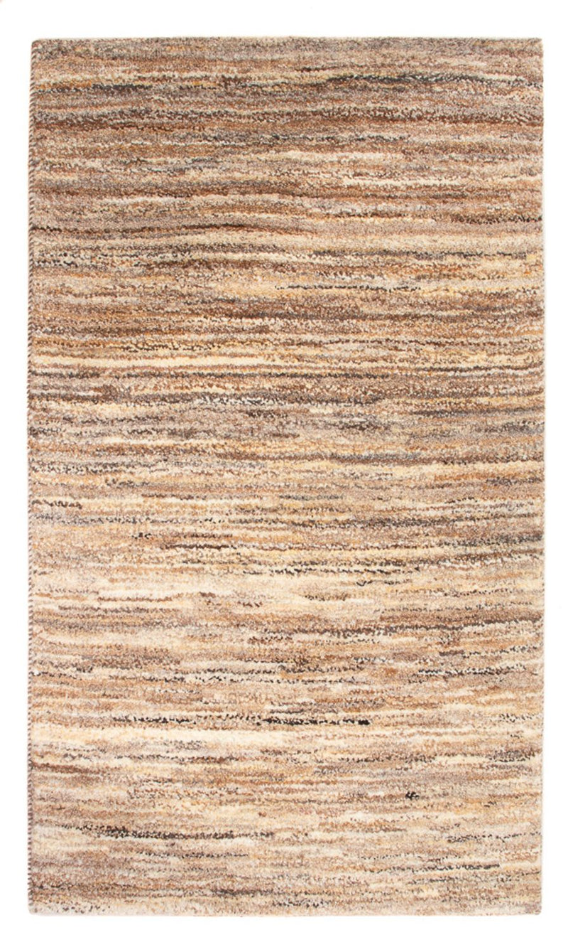 Gabbeh-tæppe - Persisk - 90 x 58 cm - mørk beige