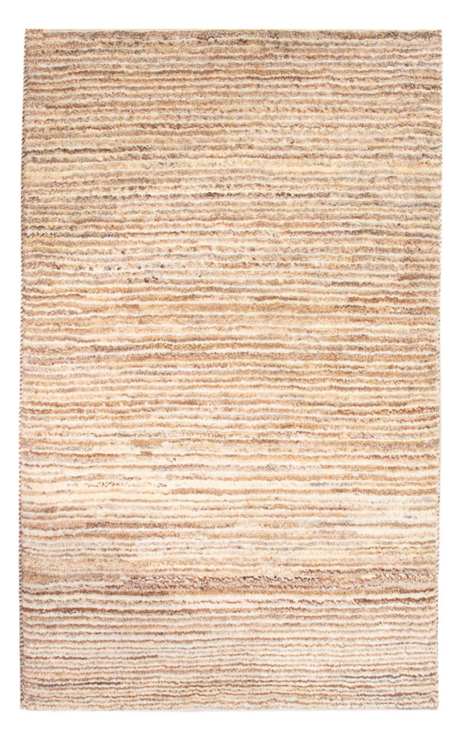 Gabbeh-tæppe - Persisk - 94 x 61 cm - mørk beige