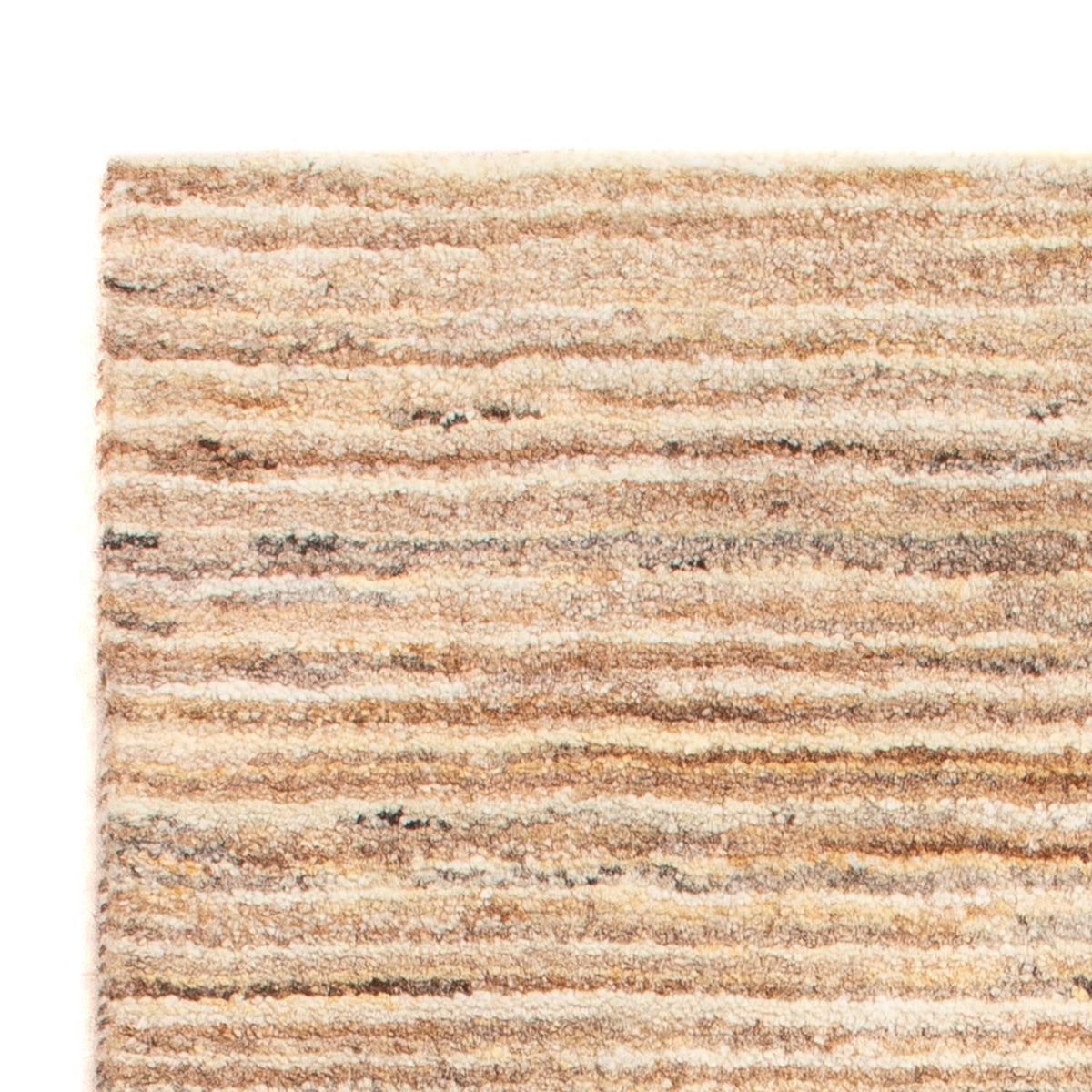 Gabbeh-tæppe - Persisk - 93 x 60 cm - mørk beige