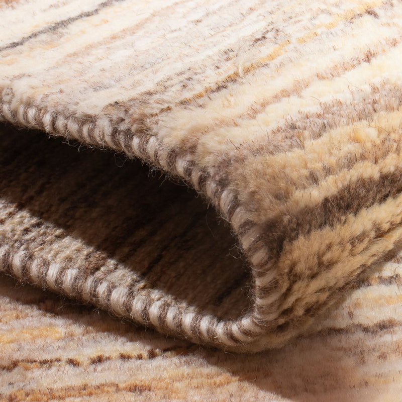 Gabbeh-tæppe - Persisk - 96 x 57 cm - mørk beige