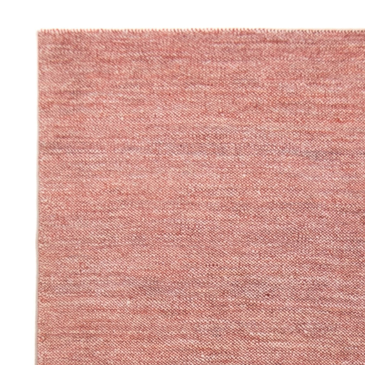 Gabbeh-tæppe - Persisk firkantet  - 200 x 183 cm - lysrød
