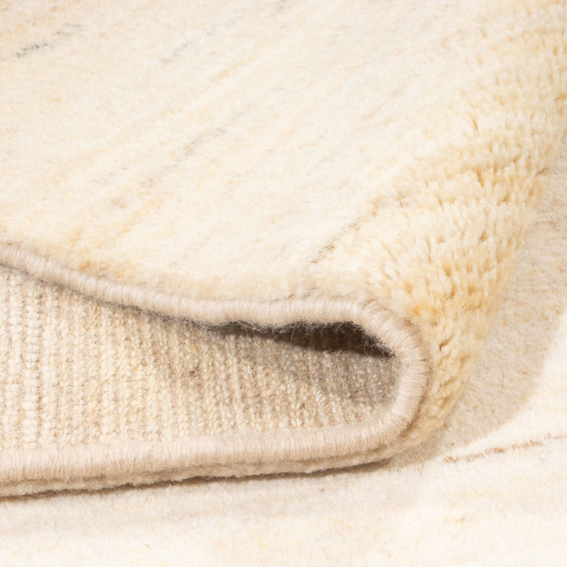 Gabbeh-tæppe - Persisk - 193 x 147 cm - lys beige