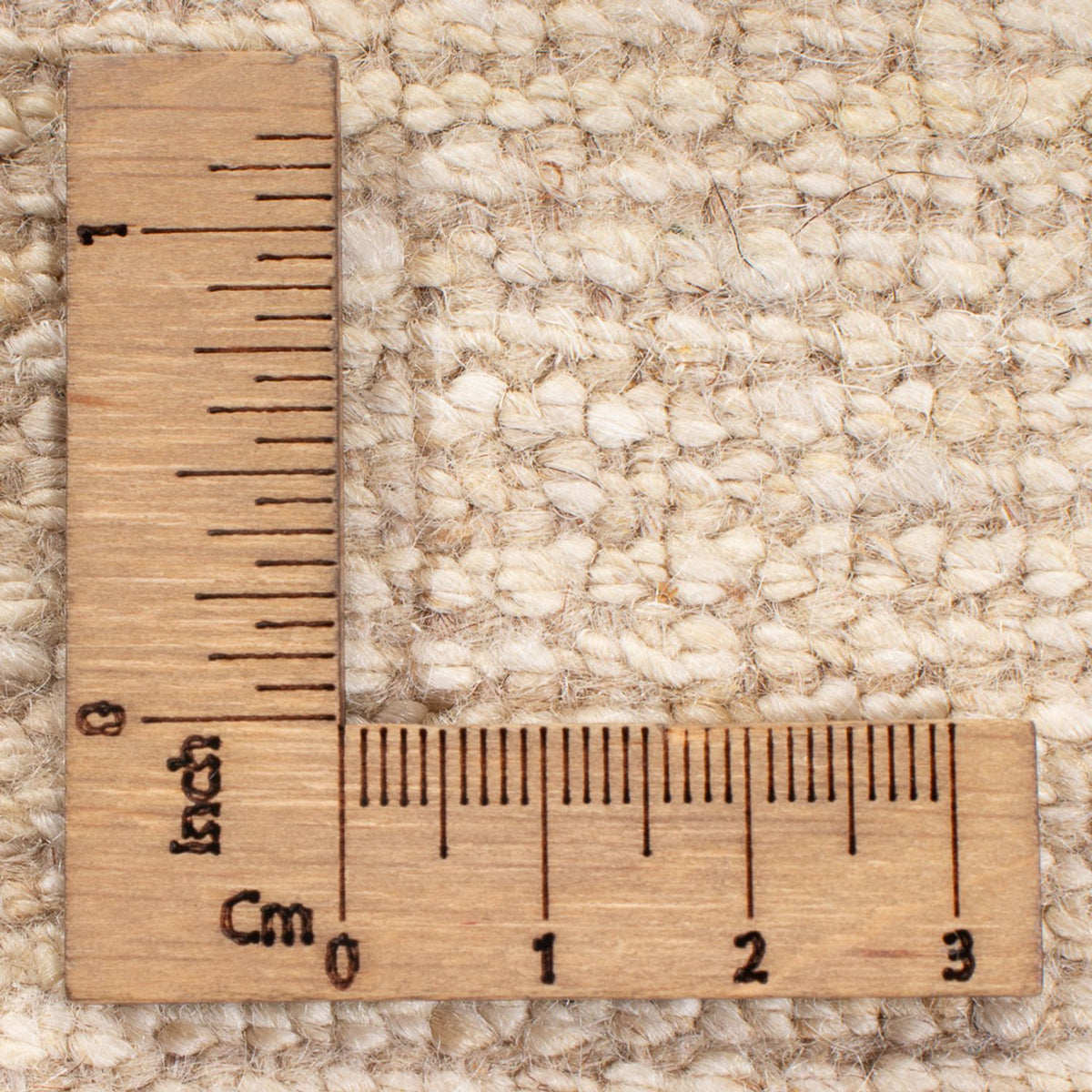 Gabbeh-tæppe - Persisk - 193 x 147 cm - lys beige