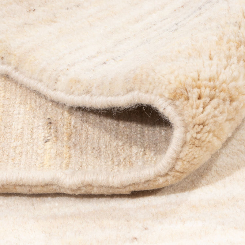 Gabbeh-tæppe - Persisk - 183 x 151 cm - lys beige