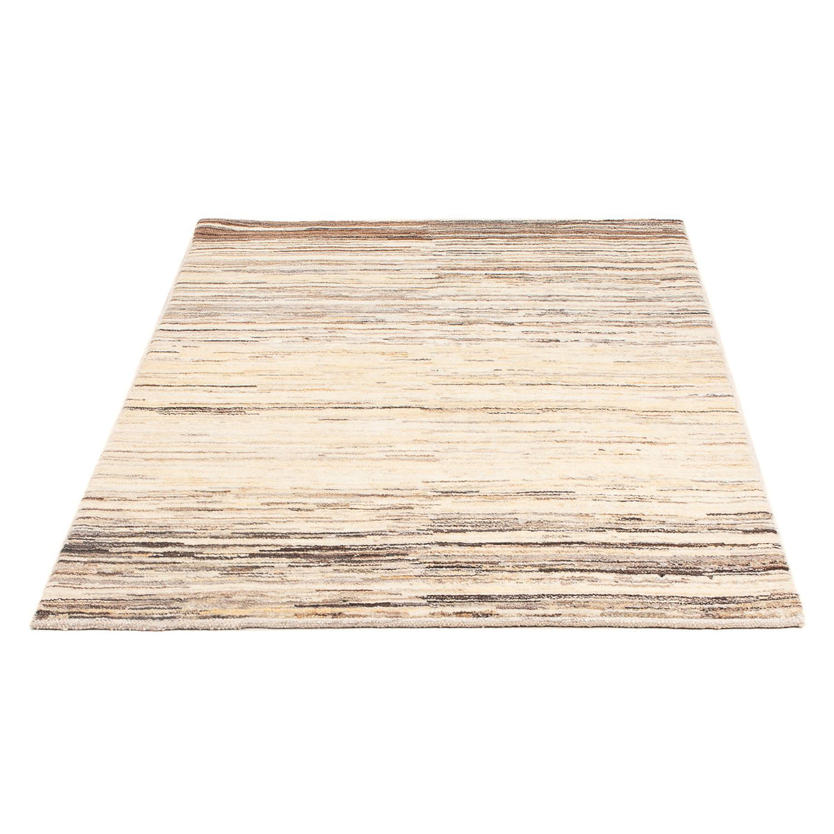 Gabbeh-tæppe - Persisk - 142 x 98 cm - lys beige
