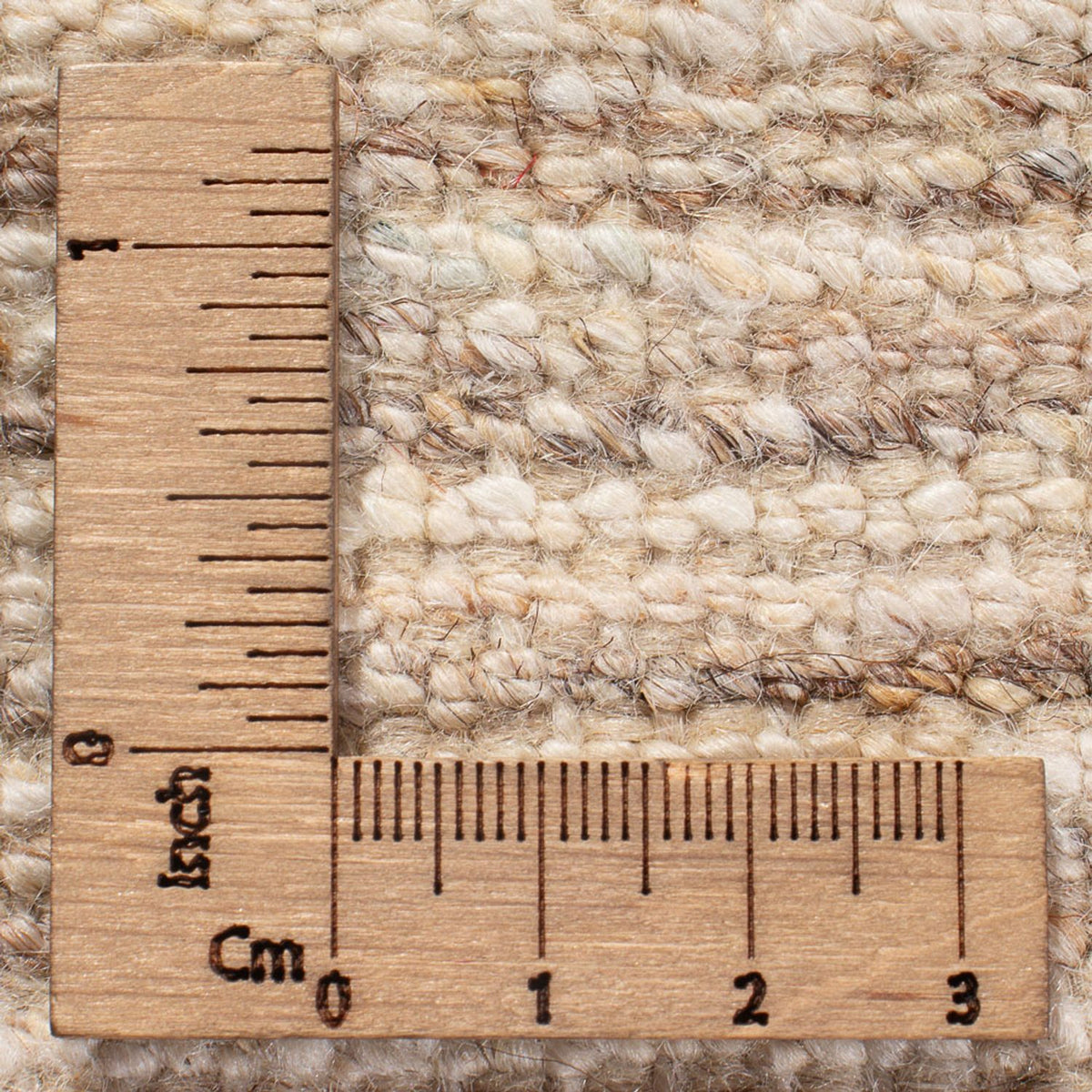 Gabbeh-tæppe - Persisk - 147 x 102 cm - lys beige