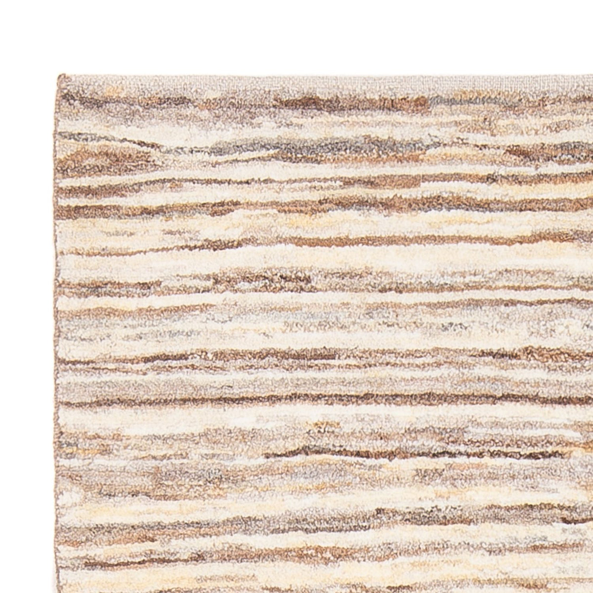 Gabbeh-tæppe - Persisk - 130 x 101 cm - lys beige