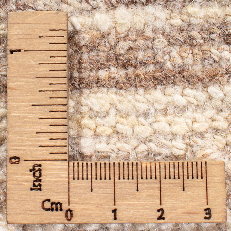 Gabbeh-tæppe - Persisk - 130 x 101 cm - lys beige