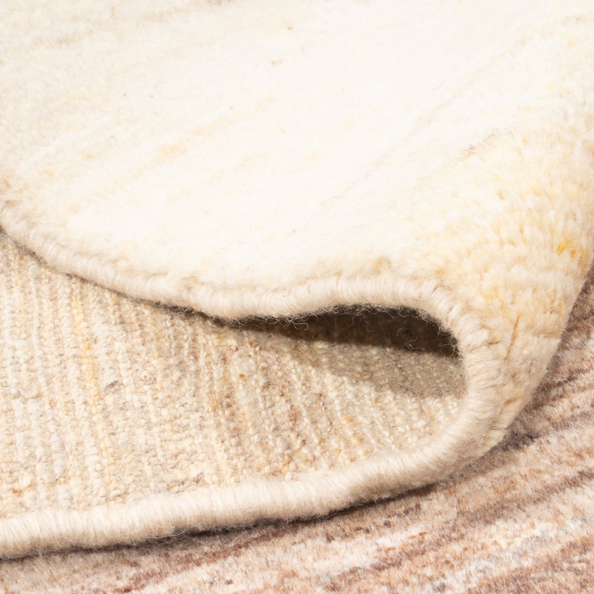 Gabbeh-tæppe - Persisk - 214 x 172 cm - flerfarvet