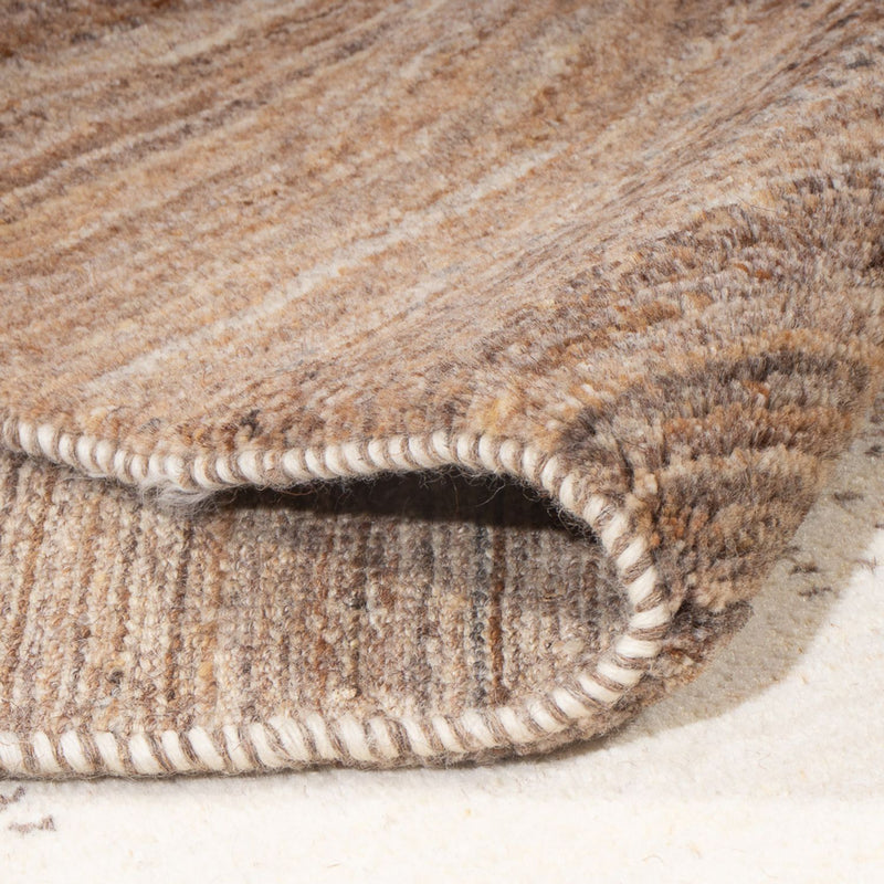 Løber Gabbeh-tæppe - Persisk - 325 x 106 cm - natur