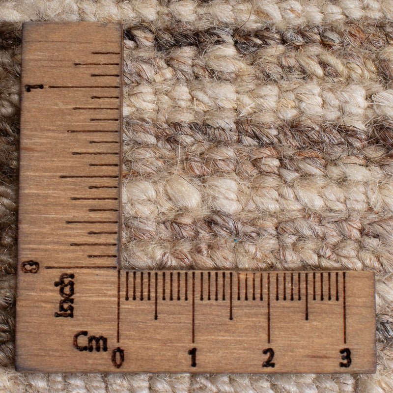 Gabbeh-tæppe - Persisk firkantet  - 216 x 207 cm - mørk beige