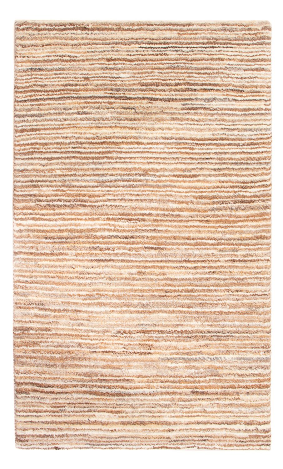 Gabbeh-tæppe - Persisk - 95 x 58 cm - mørk beige
