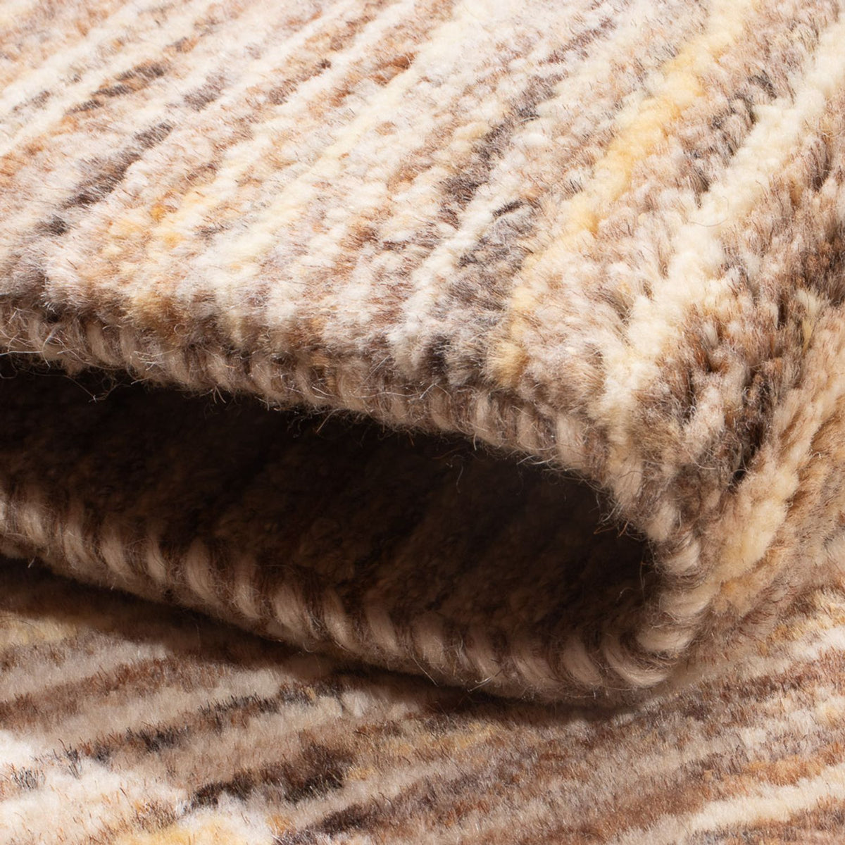 Gabbeh-tæppe - Persisk - 94 x 60 cm - mørk beige