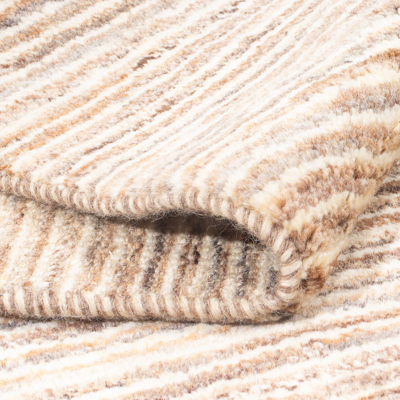Gabbeh-tæppe - Persisk - 142 x 94 cm - mørk beige