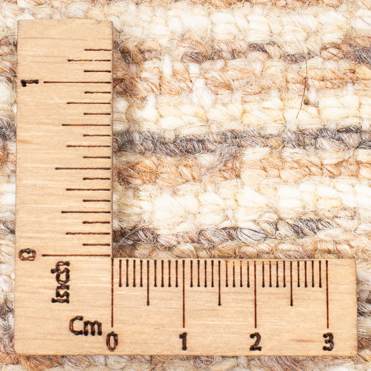 Gabbeh-tæppe - Persisk - 142 x 94 cm - mørk beige
