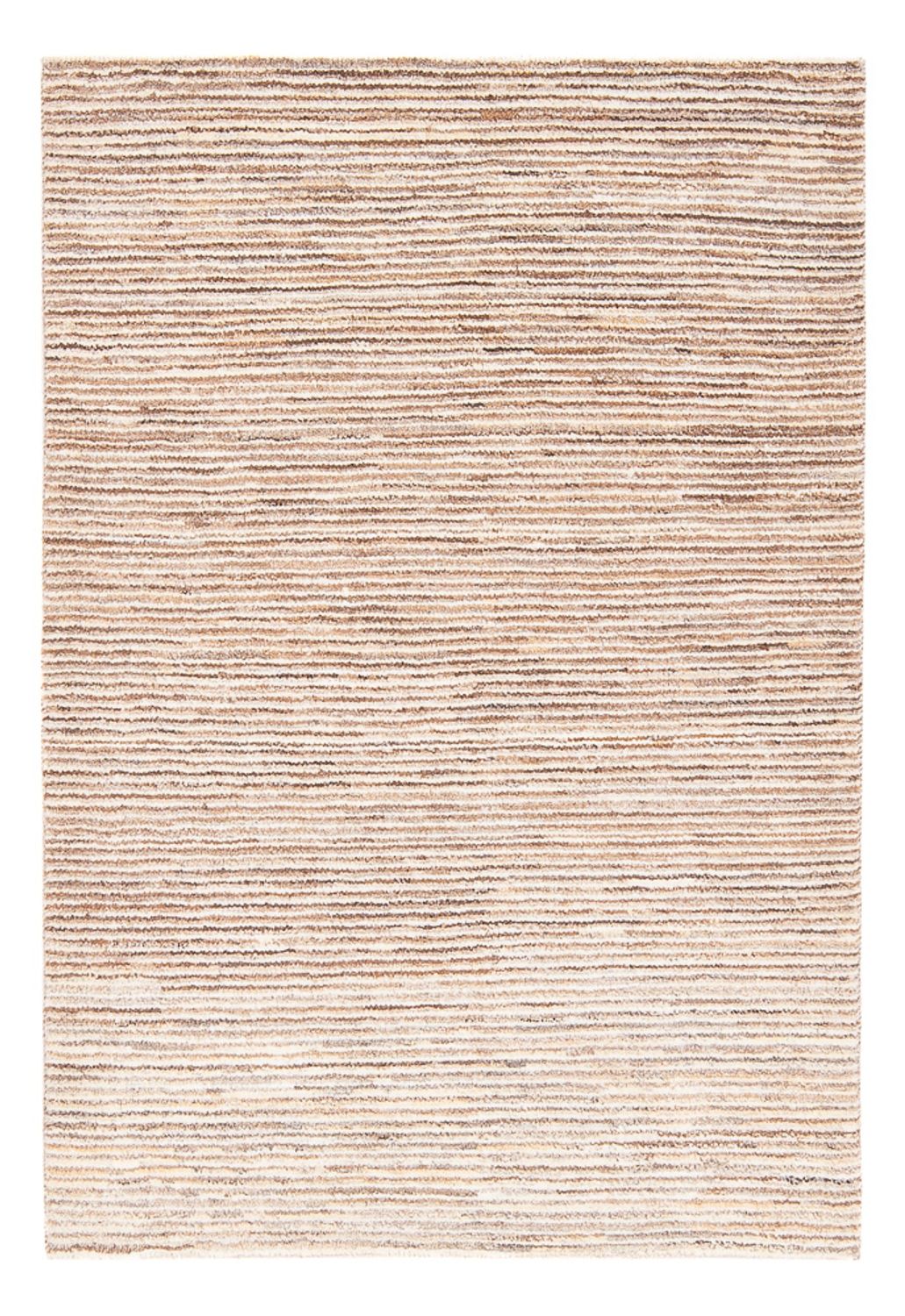 Gabbeh-tæppe - Persisk - 143 x 100 cm - mørk beige