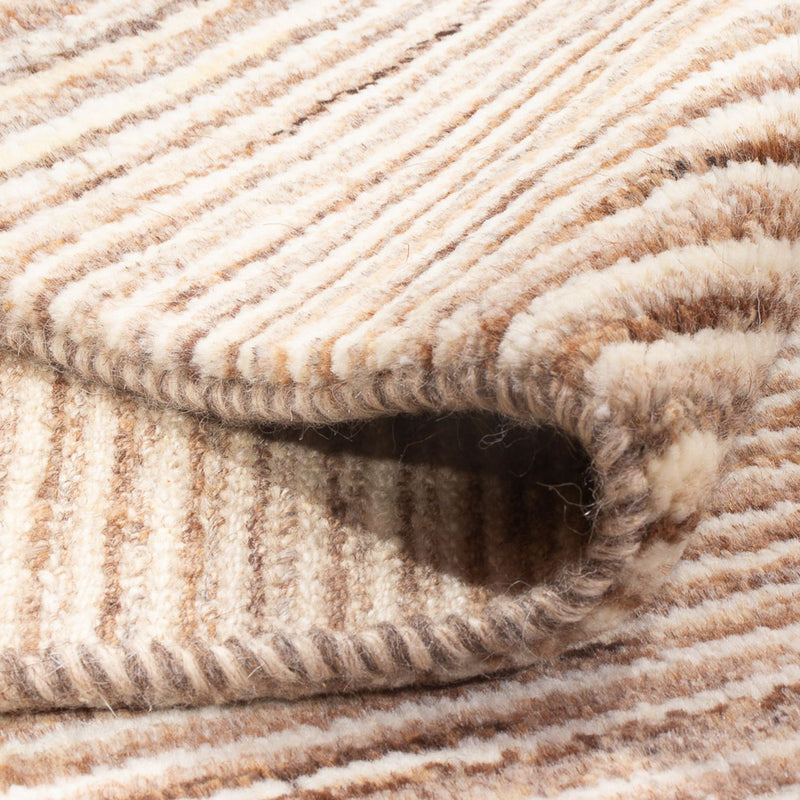Gabbeh-tæppe - Persisk - 143 x 100 cm - mørk beige