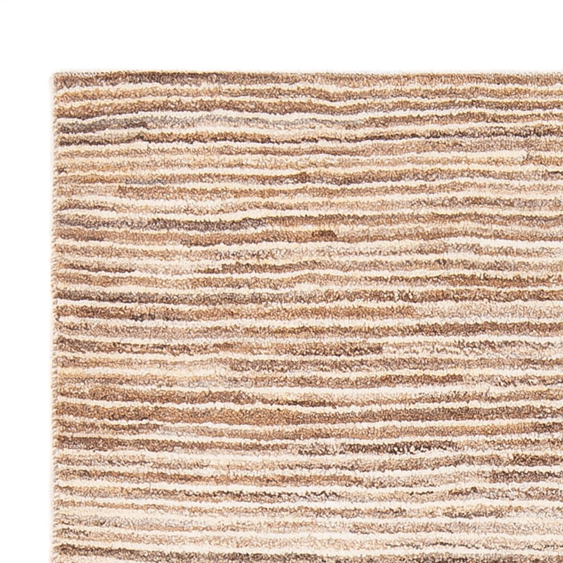 Gabbeh-tæppe - Persisk - 145 x 105 cm - mørk beige