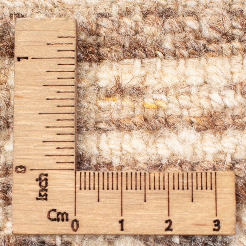 Gabbeh-tæppe - Persisk - 145 x 105 cm - mørk beige