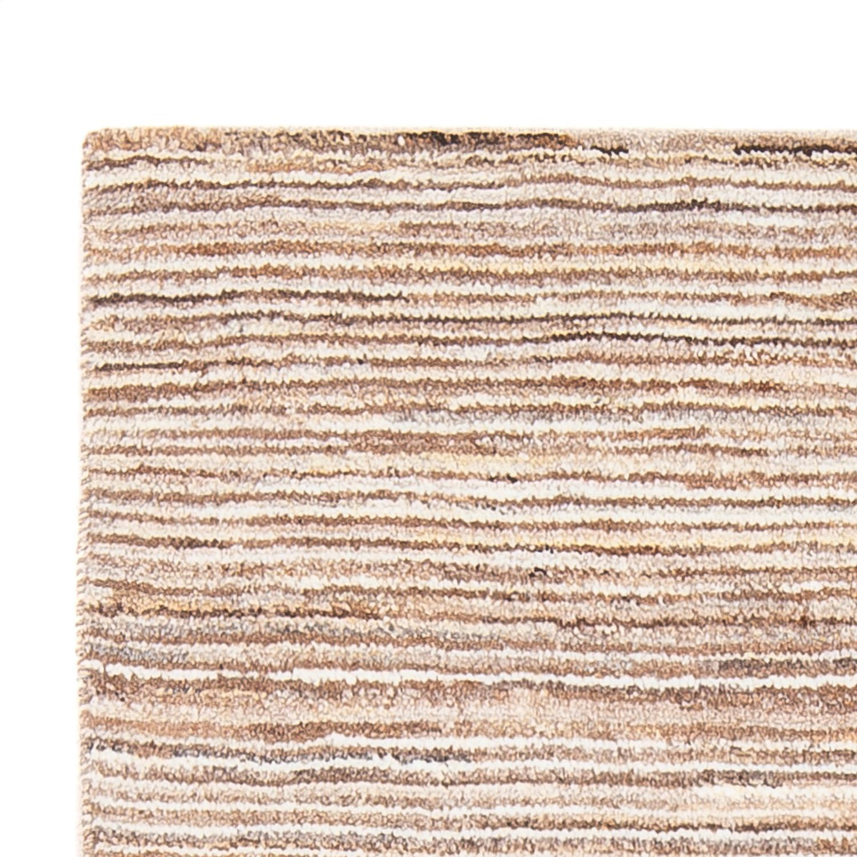 Gabbeh-tæppe - Persisk - 145 x 96 cm - mørk beige