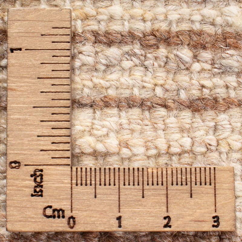 Gabbeh-tæppe - Persisk - 145 x 96 cm - mørk beige