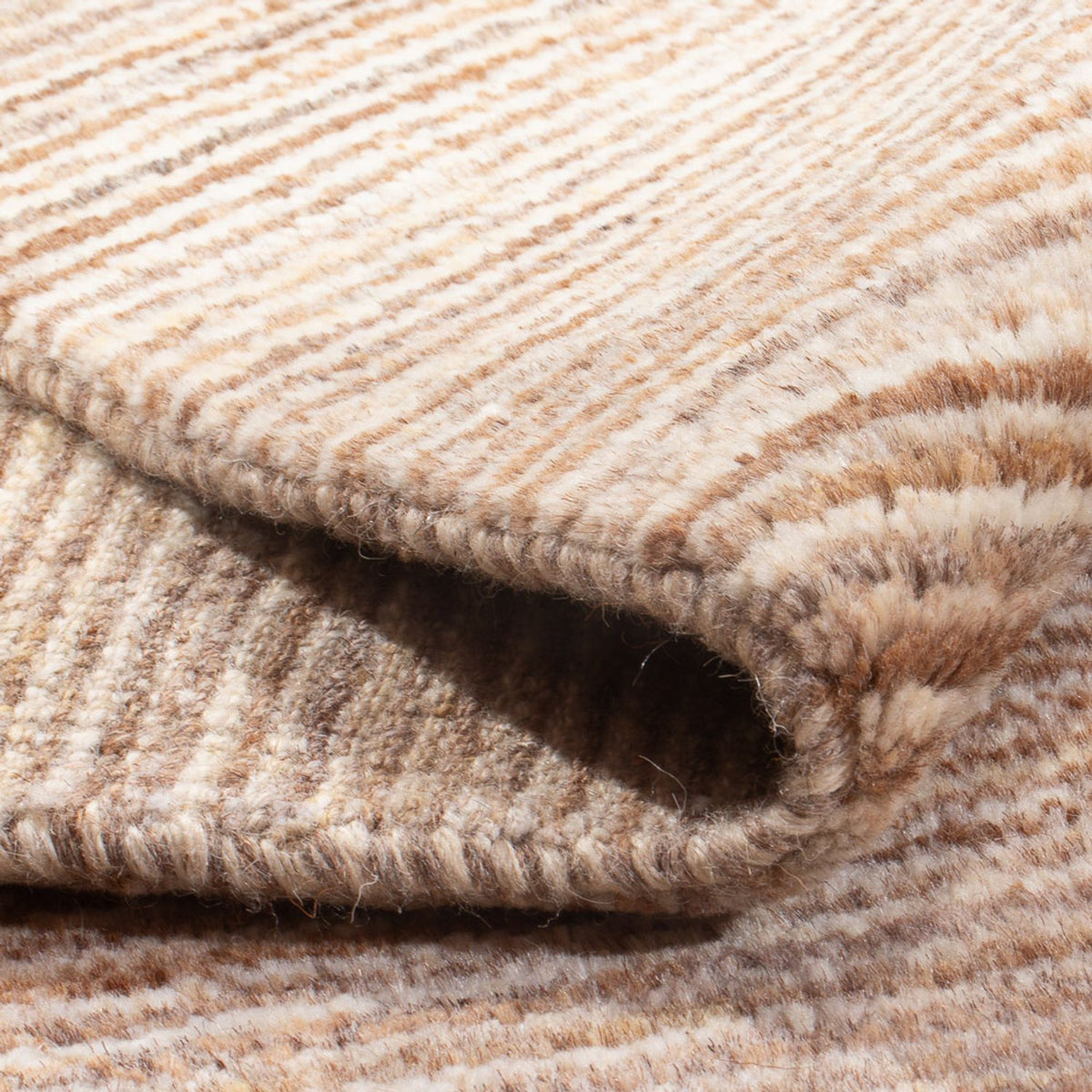 Gabbeh-tæppe - Persisk - 146 x 94 cm - mørk beige