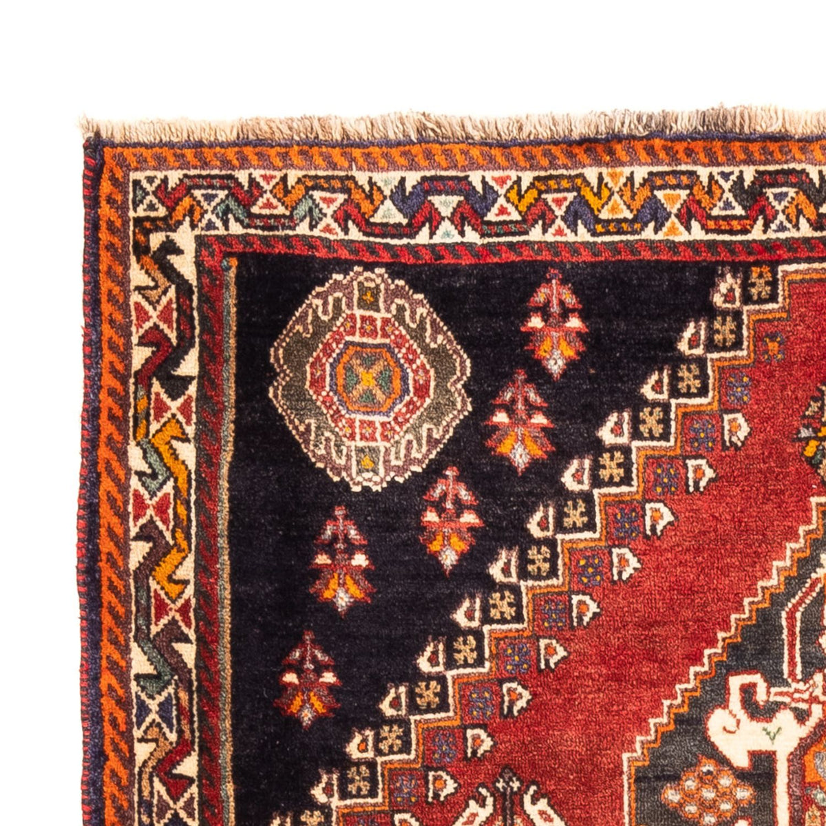 Persisk tæppe - Nomadisk - 172 x 117 cm - rød