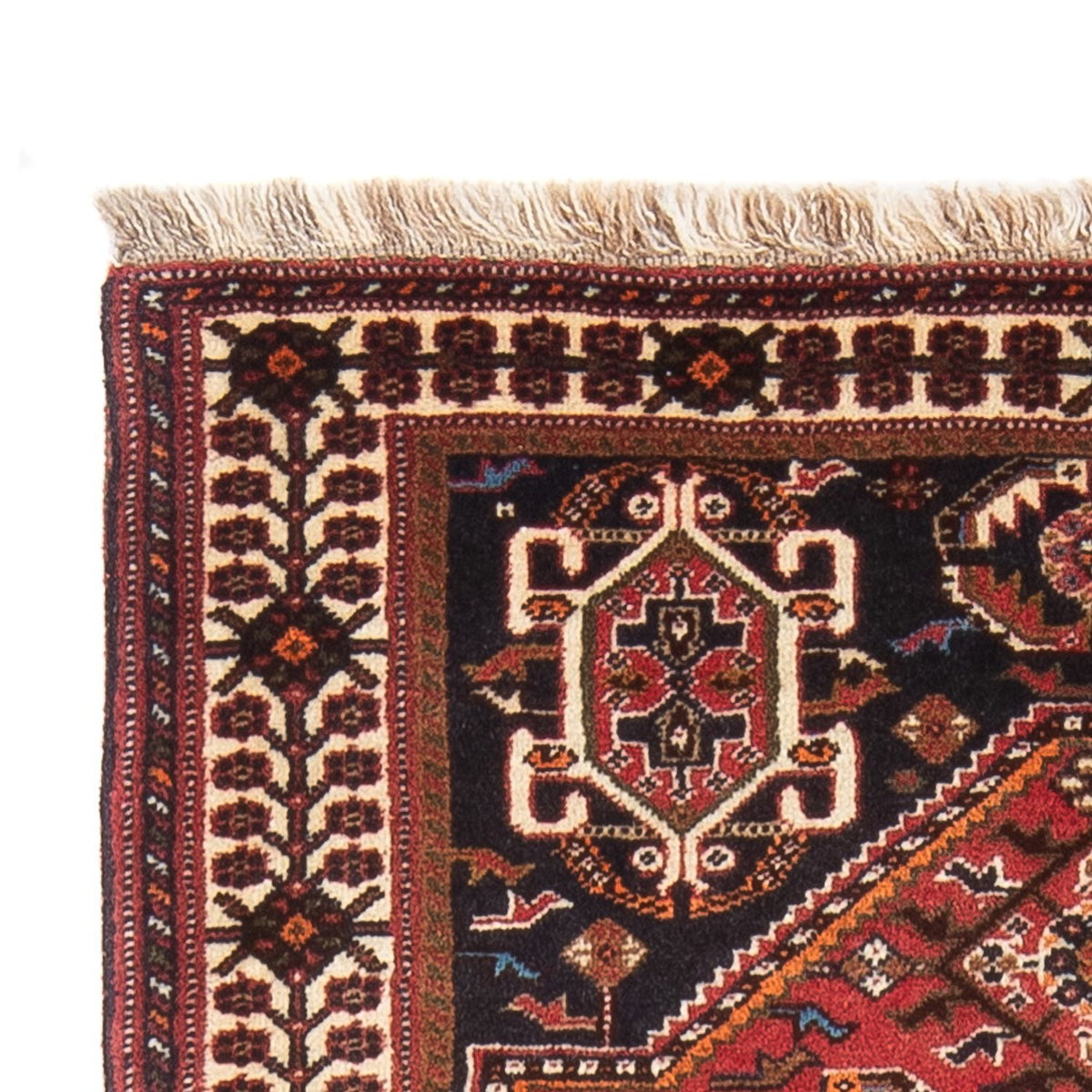 Persisk tæppe - Nomadisk - 150 x 80 cm - rød