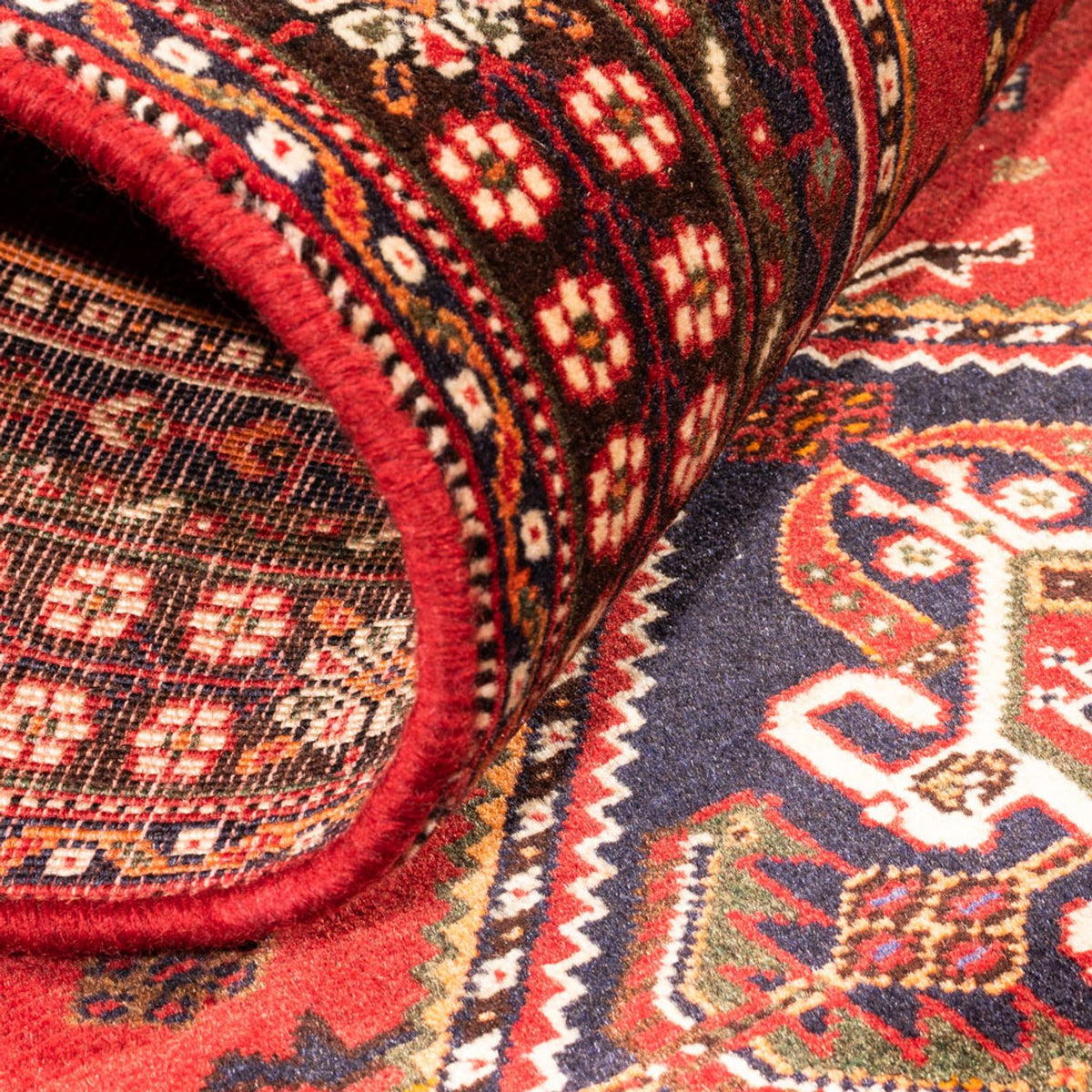 Løber Persisk tæppe - Nomadisk - 182 x 80 cm - rød